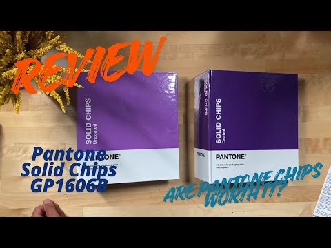 Pantone Solid Chips GP1606B Review | Are The Colors Accurate?