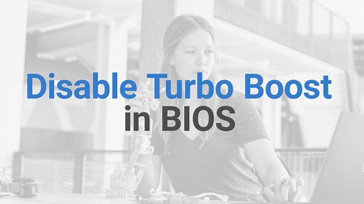 Tutorial on disable Turbo boost within BIOS