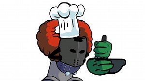 Tricky the clown cookies.