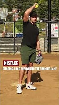 How to receive good and bad throws as a slow pitch catcher