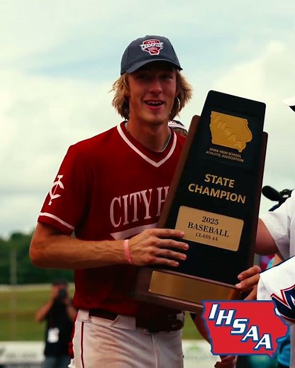 2025 4A Baseball State Champions Iowa City High