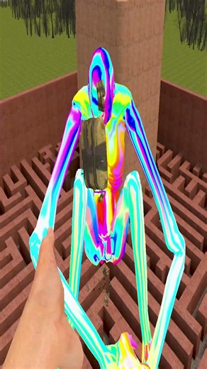 I Found Giant SCP-096 Sitting in the Maze #SCP096 #Gmod #GarrysMod