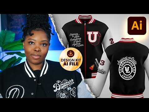 How to Design a Varsity Jacket in Adobe Illustrator