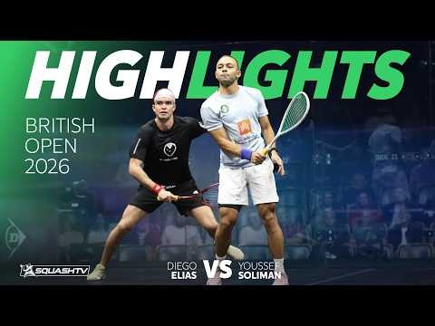 🇵🇪 Elias v Soliman 🇪🇬 | British Open 2026 | ROUND 3 HIGHLIGHTS