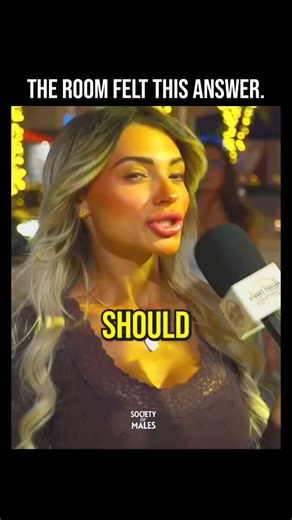 Real Men Build Society on Instagram: "Follow @societyofmales - Some questions are designed to provoke reactions rather than understanding. In this clip, a man was asked a controversial question and responded directly, without softening his words. This post isn’t about agreement or disagreement — it’s about how people handle pressure when put on the spot. You’re free to hold your own view, but real conversation only works when people can speak without turning everything into personal attacks. Wat