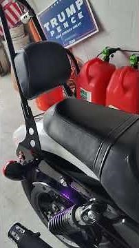 SHARKROAD 3" Black Slip on Mufflers Exhaust for Harley Part 2 installed