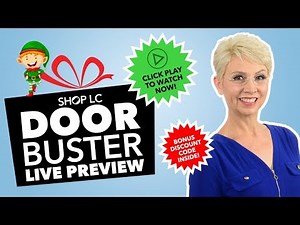 Holiday Doorbuster Sneak Peek Reveal | Recorded LIVE on Facebook