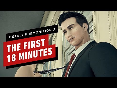 The First 18 Minutes of Deadly Premonition 2: A Blessing in Disguise Gameplay