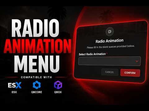 Fivem Script - Radio Animation Selector V2