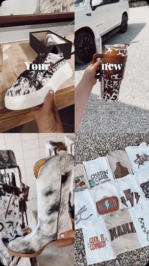 Your new favorite brand 🤠🤍 all things cowhide, western, camo, leather, you name it ~ #westernfashion #westernstore #rodeostyle #camo | L&L Boutique
