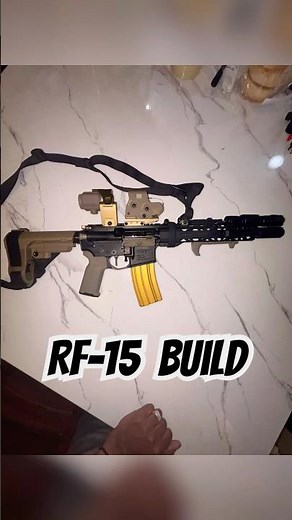 Unity Riser Mount #airsoft #pewgun #foryou #pewpew #frt Ultimate 10.5 Radical Firearms Build