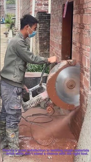 Brick Wall Cutting: Using Circular Saw to Cut Through Brickwork