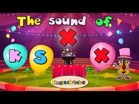 The Sound of X - English4abc - Phonics song