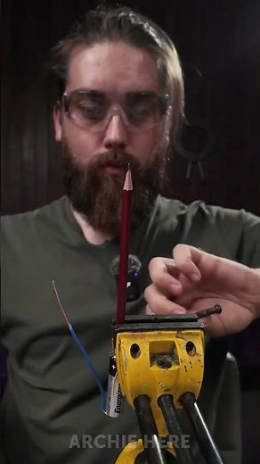 Mad Scientist Hack 🤯 I Made Fire from a Pencil