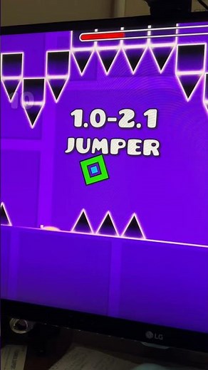 Every Geometry Dash Level In 1 3 Spike Jump 1.0-2.1