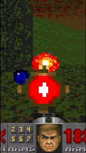 Check out the final boss of Doom 2 on Game Boy Advance - The Icon of Sin! #doom2 #shorts