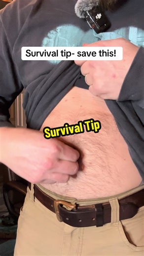 Survival Tip! It’s not dumb if it works lol. But don’t rely on it. @Black Beard Fire Fire starting kit is perfect to throw in a pack! #survivaltip #survival #survivalhack #survivalgear