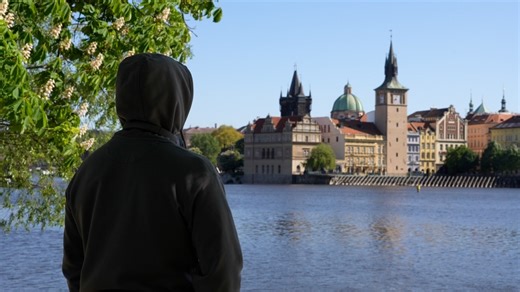 Amid Mobilization Push, Ukrainian Fathers In Prague Choose Family Over Homeland