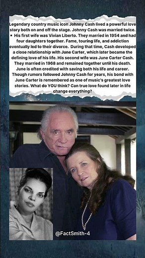 🎸 JOHNNY CASH: TWO MARRIAGES, ONE LEGENDARY LOVE ❤️‍🔥