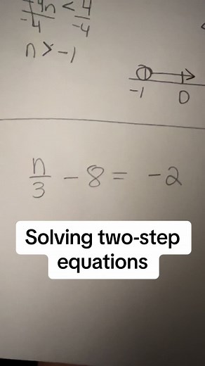 Two Step equations #fyp #youwantalgebra #mathtutor #mathhelp #mathteacher #gedmath #algebra #psatprep #satprep #actprep #8thgrademath #algebra1 #7thgrademathreview #equations #twostepequation
