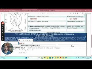 Como llenar la forma DS-82 Renovación pasaporte americano para adultos.