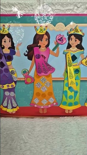 Imagimake DIY Magnetic Dress Up Princess – Create Endless Magical Looks with 30 Piece Costume Set