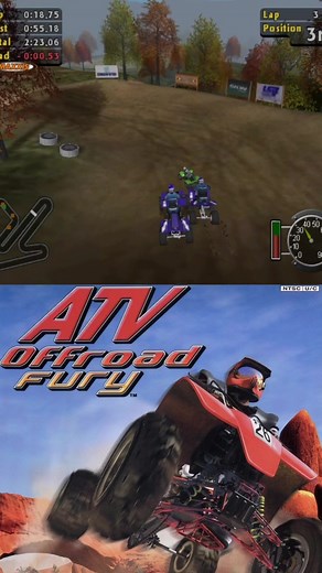 ATV Offroad Fury Gameplay on PS2 2001