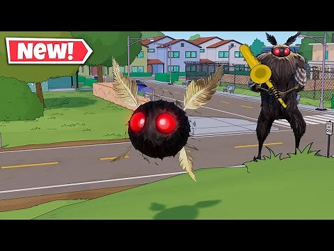 NEW MOTHMAN JR. Sidekick Gameplay In Fortnite!