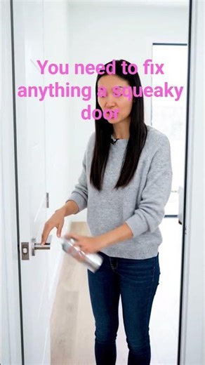 Fix a squeaky door solution #squeakydoor #fixing #howtofixasqueakydoor ‪@HowToBasic‬