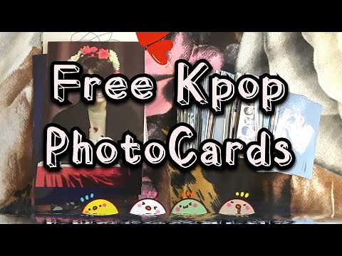 How to make BTS PhotoCards 100% Free!