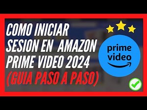 🥇 Como INICIAR Sesión En AMAZON Prime Video 🔴 Como ENTRAR En AMAZON Prime Video Desde Mi TV ✅