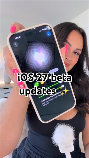 3 new things in the iOS 27 developer beta 📱✨ i actually love the new siri voices!! #ios27 #iphone18