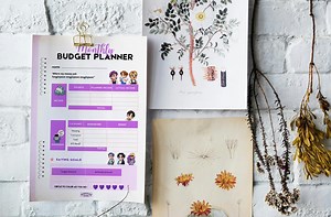 Bts-inspired Monthly Budget Planner | A4, US Letter & Editable PDF - Etsy