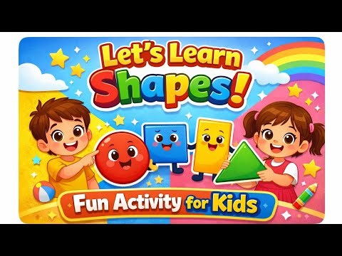 Shape Activity | Learning Basic Shapes | Nursery & Play Group