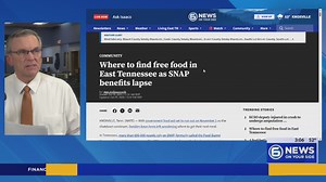 Where to find free food in East Tennessee as SNAP benefits lapse