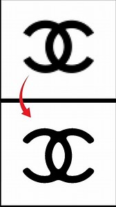 How to Convert low resolution logo into high resolution in photopea #designpix #photopea #tutorial