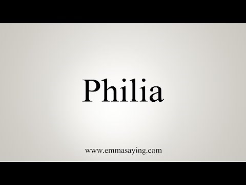 How To Say Philia