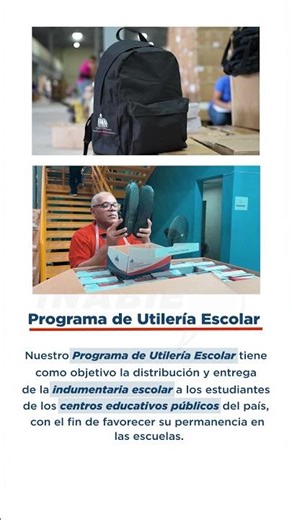 ¡Conoce nuestro Programa de Utilería Escolar! 🚚📦