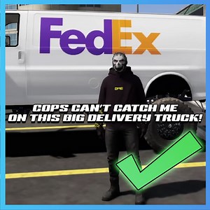 Tricking Everyone w/ Lifted Delivery Truck | GTA 5 | Elanip