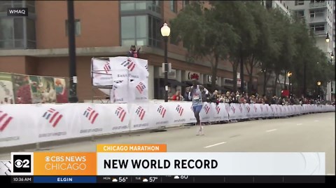 World record set at Chicago Marathon