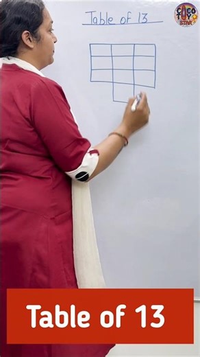 Easiest Trick of Table 13/Table 13 Trick