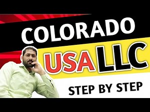 How to register an LLC company in Colorado USA 2025 | Step by Step