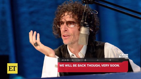 Is The Howard Stern Show Getting Canceled? Here's What We Know