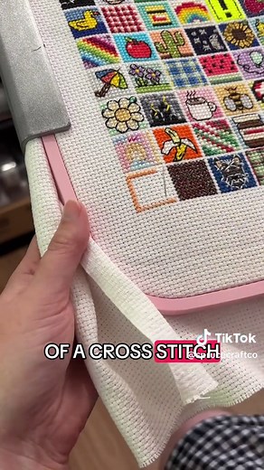 Biscoff McFlurry Cross Stitch Tutorial