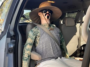 Carpool Mannequin Fails To Fool The CHP On US 101