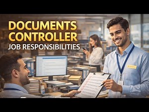 Documents Controller Job Responsibilities || How To Work Documents Controller Boy || Job Interview