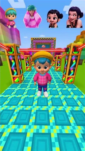 Kpop Demon Hunters VS Laser 8 🧐🔥 #shorts #minecraft #italianbrainrot