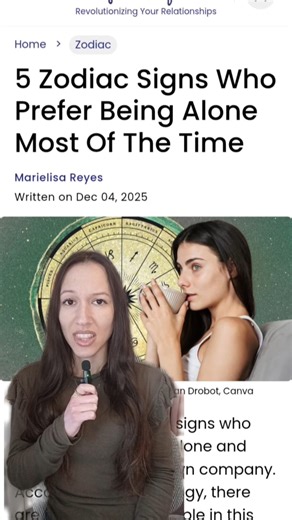 While most of us are ambiverts, there are five more introverted zodiac signs who thrive in solitude and would rather just be left alone most of the time. https://www.yourtango.com/zodiac/zodiac-signs-being-alone-most-time | YourTango