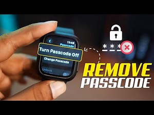 How to Remove Apple Watch Passcode Directly from the Watch | Easy Step-by-Step Guide