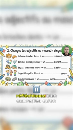 Peux-tu faire l'inverse ? Défi orthographe